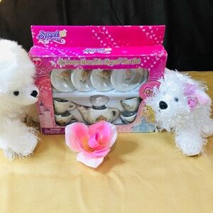 Pink Tea Set for Kids